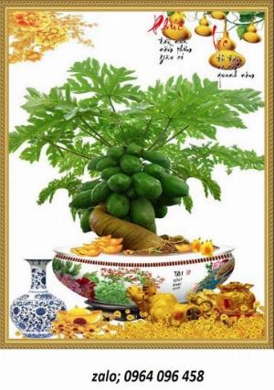 Tranh gạch 3d phòng khách - GDS33