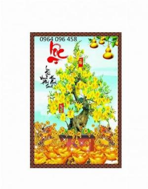 Tranh gạch 3d phòng khách - GDS33