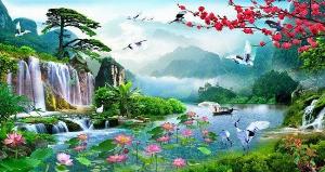 Tranh gạch 3d khổ lớn - GDS22