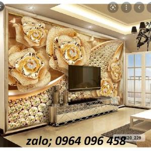 Tranh gạch 3d - gạch tranh 3d phòng khách - GVX33