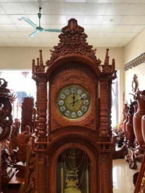 Đồng hồ cây tứ trụ _ mỹ nghệ Âu Lạc
