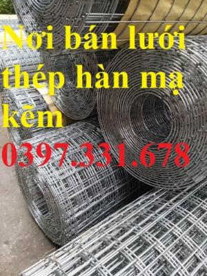 Lưới thép hàn D2 a 25x25, a 50x50 mạ kẽm tại Đà Nẵng