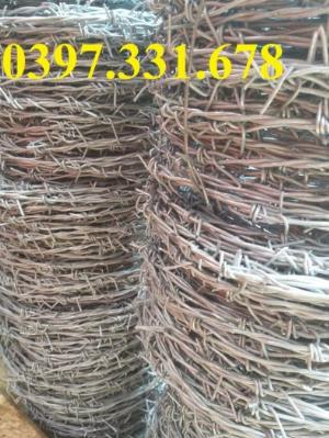 Dây thép gai mạ kẽm hình dao, dây thép gai nhọn, hàng rào thép gai
