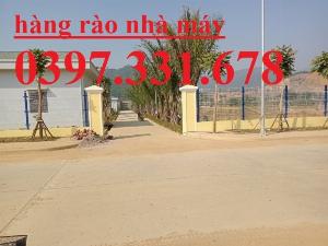Sản Xuất Hàng rào mạ kẽm sơn tĩnh điện tại TP Hồ Chí Minh