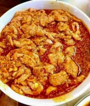 Vú heo Ướp sẵn tặng kèm chao 1 ký