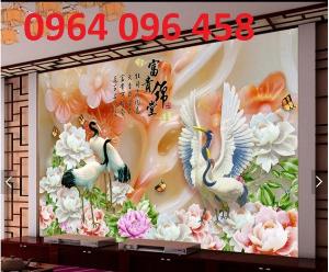 Mẫu tranh gạch 3d phong thủy - 322SP