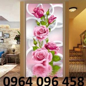 Tranh phong cảnh con đường hàng cây - 433SP