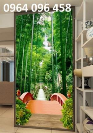 Tranh phong cảnh con đường hàng cây - 433SP