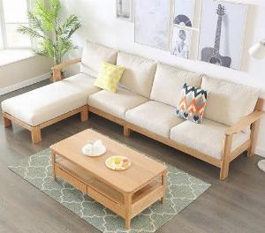 Sofa gỗ phòng khách hiện đại, cao cấp| Giá ưu đãi tháng 11 tại xưởng