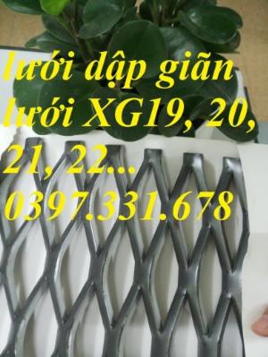 Hàng rào lưới dập giãn, lưới XG 19, XG20, XG21..., lưới trang trí mới 100%