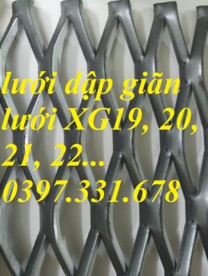 Hàng rào lưới dập giãn, lưới XG 19, XG20, XG21..., lưới trang trí mới 100%