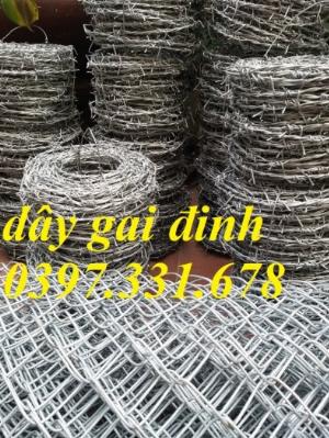Dây thép gai nhọn, hàng rào thép gai nhọn mới 100%