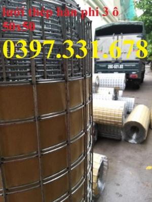 Lưới Thép Hàn D3, D4, D5 Mạ Kẽm Dạng Cuộn, Dạng Tấm