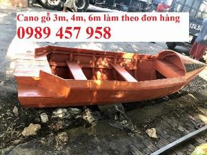 CANO GỖ, ĐÓNG CANO GỖ, CANO GỖ 4-6 NGƯỜI