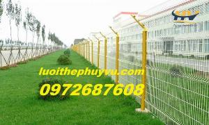Các mẫu hàng rào lưới thép, hàng rào mạ kẽm đẹp, giá rẻ tại TP. HCM