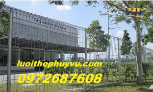 Các mẫu hàng rào lưới thép, hàng rào mạ kẽm đẹp, giá rẻ tại TP. HCM