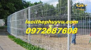 Các mẫu hàng rào lưới thép, hàng rào mạ kẽm đẹp, giá rẻ tại TP. HCM