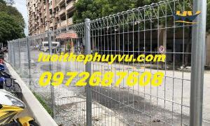Lưới thép hàng rào mạ kẽm, hàng rào lưới thép, hàng rào khu công nghiệp tại Long An