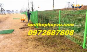 Hàng rào mạ kẽm, hàng rào lưới thép, lưới hàng rào, hàng rào giá rẻ tại Long An