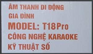 Loa xách tay cao cấp TK T18Pro xứng đáng là sản phẩm đẳng cấp Pro