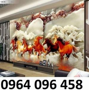 Tranh gạch 3d mã đáo thành công - HCX44