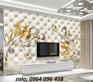 Tranh ngọc - tranh gạch 3d giả ngọc - 8544DC