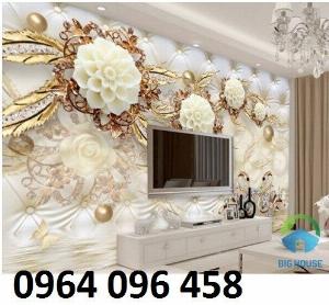 Tranh gạch 3d ốp tường sau tivi - FDS32