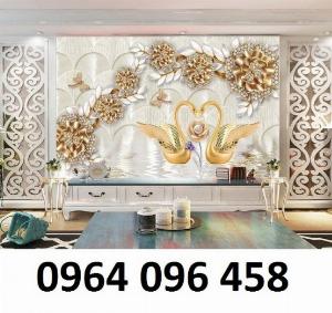 Tranh gạch 3d ốp tường sau tivi - FDS32
