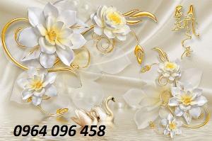 Tranh gạch 3d giả ngọc - HVVV43