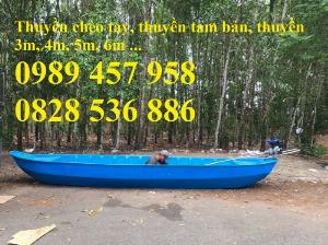 Thuyền nhựa câu cá cho 2-3, Thuyền tôn câu cá, Thuyền gắn động cơ