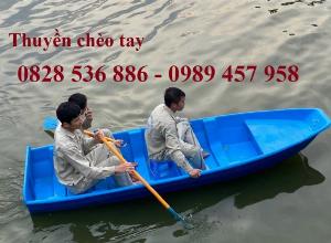 Thuyền nhựa câu cá cho 2-3, Thuyền tôn câu cá, Thuyền gắn động cơ