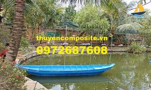 Bán thuyền ba lá, thuyền tam bản, thuyền composite, thuyền nhựa giá rẻ