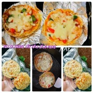 PIZZA KHOAI TÂY HẢI SẢN MINI  ???? / 1 set 2 bánh