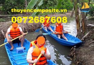 Xuồng nhựa composite 3.6m, 3.9m, xuồng ba lá, xuồng tam bản giá rẻ