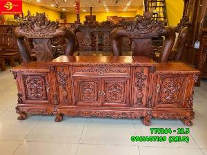 Tủ tivi hiện đại gỗ hương