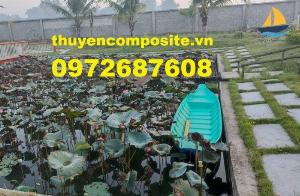 Mẫu thuyền tam bản composite 3.6m, 3.9m, 4.2m, 4.5m, thuyền chèo tay giá rẻ