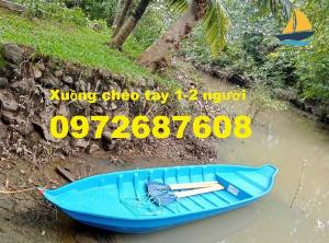 Mẫu thuyền tam bản composite 3.6m, 3.9m, 4.2m, 4.5m, thuyền chèo tay giá rẻ