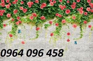 Tranh gạch hoa hồng 3d - GVX44