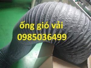 Ông gió mềm vải hút bụi hút khí chịu nhiệt cao phi 300