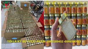 Dây chuyền sản xuất yến hủ thủy tinh - máy chiết rót - chuyển giao công nghệ sản xuất