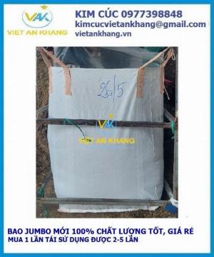 Thanh lý bao jumbo mới, bao jumbo đựng 1 tấn giá tốt, jumbo 1 tấn thanh lý