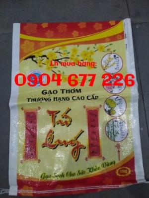 Bao pp dệt, bao pp dệt đựng gạo, bao đựng gạo 5kg, 10kg