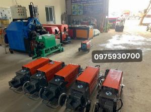 Máy cắt sắt kết hợp uốn sắt phi 28. dùng điện 1 pha