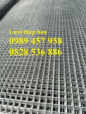 Lưới hàn phi 3 ô 50x50 mạ kẽm, Lưới hàn mạ kẽm phi 4 5x5cm