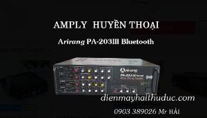 Amply huyền thoại Arirang PA-203III nay trở lại có thêm Bluetooth