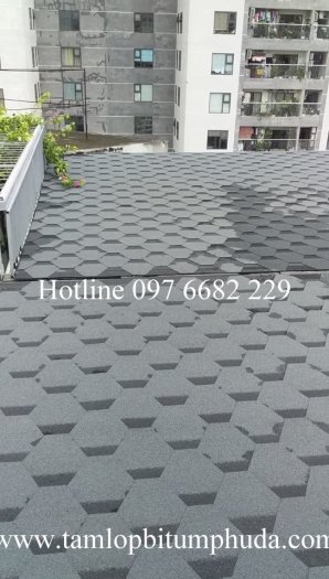 Nơi bán Tấm lợp bitum phủ đá/ Ngói bitum phủ đá CNX Shingle