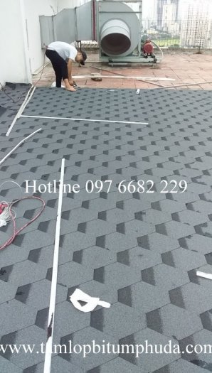 Nơi bán Tấm lợp bitum phủ đá/ Ngói bitum phủ đá CNX Shingle