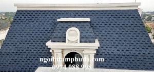 Tổng kho bán ngói bitum phủ đá đẹp, ngói lợp dán mái bê tông siêu nhẹ