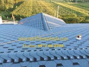 Đơn vị cung cấp ngói bitum giá thành tốt nhất hiện nay, ngói lợp nhập khẩu