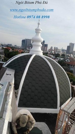 Nơi cung cấp ngói lợp nhà tốt nhất hiện nay, ngói lợp nhà mới, ngói bitum phủ đá